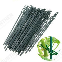 50Pcs Adjustable Plastic Plant Cable Ties Reusable Cable Ties Garden Tree Climbing Support 50Pcs Adjustable Plastic Plant Cable Ties Reusable Cable Ties Garden Tree Climbing Support