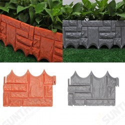 6Pcs Plastic Fence Outdoor Garden Lawn Edging Yard Plant Border Panel Paths Garden Landscape Decorations 6Pcs Plastic Fence Outdoor Garden Lawn Edging Yard Plant Border Panel Paths Garden Landscape Decorations