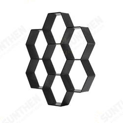 Honeycomb Hexagon Walk Maker Stepping Stone Reusable Paver Molds Brick Mould Cement Brick Mold DIY Garden Walkway Pavement Honeycomb Hexagon Walk Maker Stepping Stone Reusable Paver Molds Brick Mould Cement Brick Mold DIY Garden Walkway Pavement