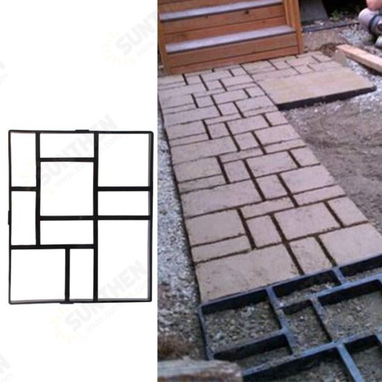 Rectangle Walk Maker Stepping Stone Reusable Paver Molds Brick Mould Cement Brick Mold DIY Garden Walkway Pavement