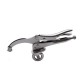 1PCS 10Inches 4-Point Locking Pliers Quick Adjustable Width of C-Clamp Holding from 2in~5in Locking Pliers