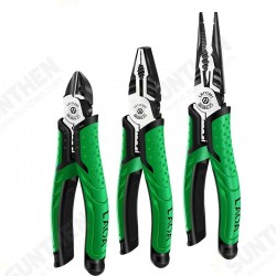 1PCS 7inch Multifunction Diagonal Pliers Wire Cutter Long Nose Pliers Side Cutter Cable Shears Electrician Professional Tools 1PCS 7inch Multifunction Diagonal Pliers Wire Cutter Long Nose Pliers Side Cutter Cable Shears Electrician Professional Tools
