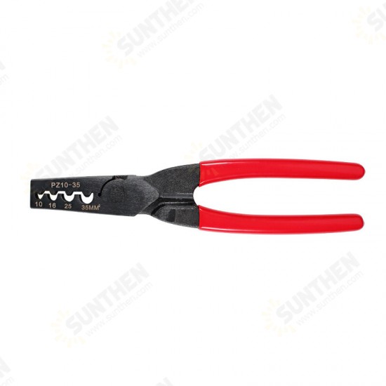 1PCS PZ 10-35 Crimping Plier Needle Tube Terminal Crimping Plier Sleeve Type Terminal Cold Pressing Plier