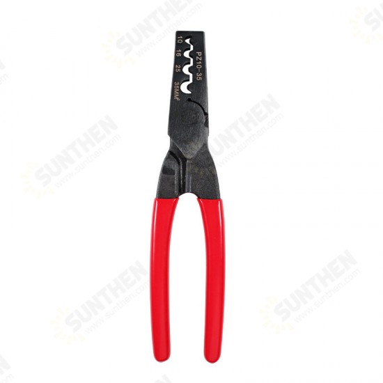 1PCS PZ 10-35 Crimping Plier Needle Tube Terminal Crimping Plier Sleeve Type Terminal Cold Pressing Plier