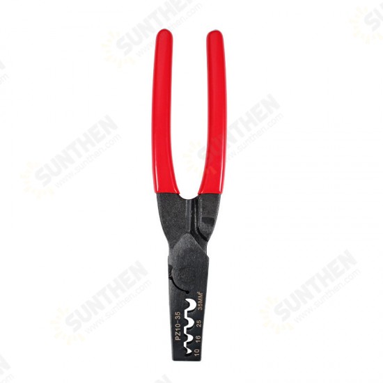 1PCS PZ 10-35 Crimping Plier Needle Tube Terminal Crimping Plier Sleeve Type Terminal Cold Pressing Plier