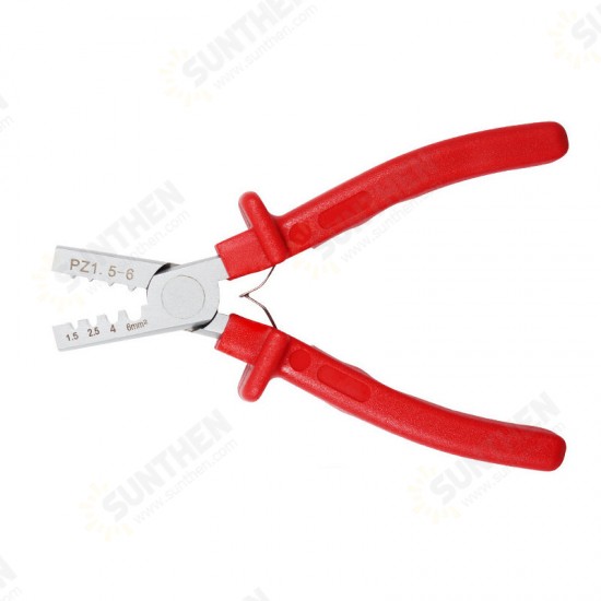 1PCS PZ 1.5-6 Crimping Plier Casing Type Terminal Pliers E Type Pin Pliers Bare Copper Tube