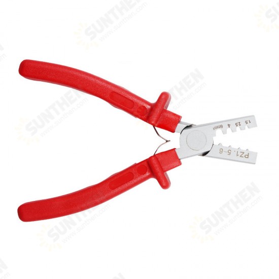 1PCS PZ 1.5-6 Crimping Plier Casing Type Terminal Pliers E Type Pin Pliers Bare Copper Tube