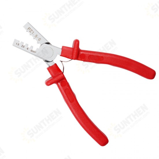 1PCS PZ 1.5-6 Crimping Plier Casing Type Terminal Pliers E Type Pin Pliers Bare Copper Tube