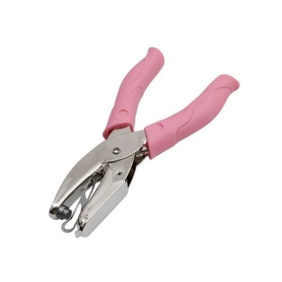 1pc HandHeld Single Hole Punch Pliers Round Paper Craft Puncher Manual Puncher