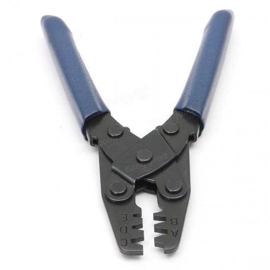 22-12 AWG 1.65-6.3mm2 Terminal Crimp Plier Cable Crimper Wire Stripper Crimping Tool