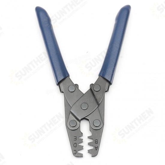 22-12 AWG 1.65-6.3mm2 Terminal Crimp Plier Cable Crimper Wire Stripper Crimping Tool