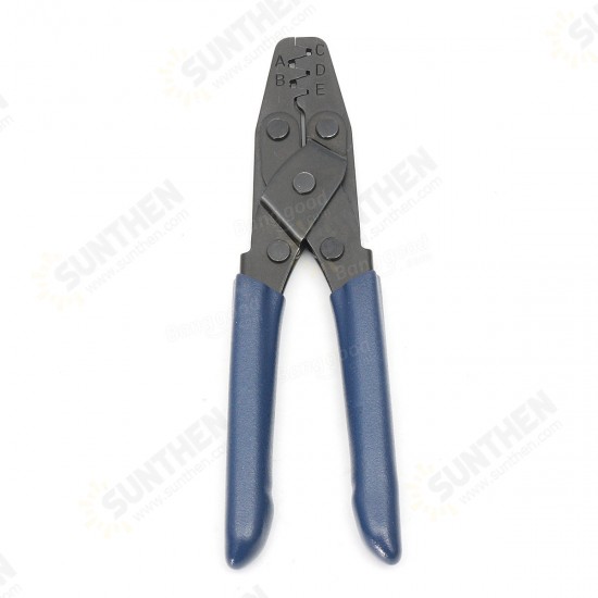 22-12 AWG 1.65-6.3mm2 Terminal Crimp Plier Cable Crimper Wire Stripper Crimping Tool