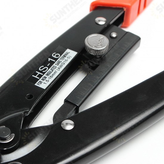 50 Amp 1.25-16 mm2 Plug Cable Crimping Tool For Wire Crimper Terminals Links