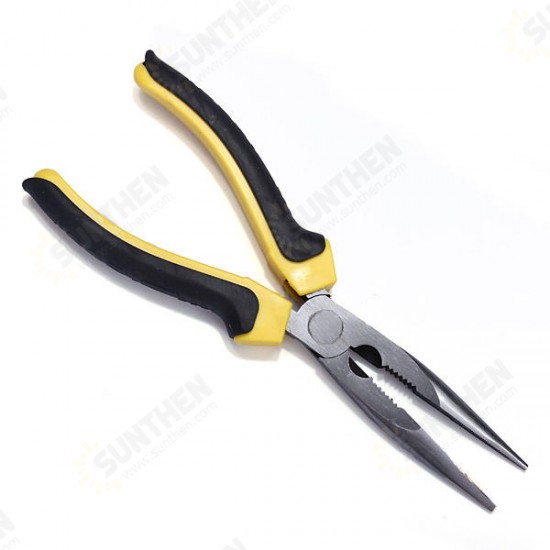 6/8 Inch High Carbon Steel Long Nose Plier BS193067/87