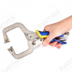 9 Inch C Type Welding Clamp Crimping Pliers Woodworking Clip 9 Inch C Type Welding Clamp Crimping Pliers Woodworking Clip