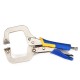 9 Inch C Type Welding Clamp Crimping Pliers Woodworking Clip