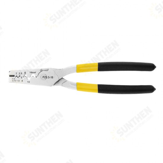 970PCS Boxed Tube Type Bare Terminal Plus Small Copper Tube Heat Shrink Tube Combination + Tube Type Pliers Pz0.5-16