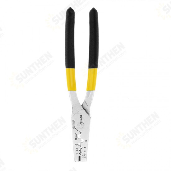 970PCS Boxed Tube Type Bare Terminal Plus Small Copper Tube Heat Shrink Tube Combination + Tube Type Pliers Pz0.5-16