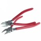 5/6Inch Plastic Cutting Pliers Electrical Wire Cutting Side Cable Cutters CR-V Outlet