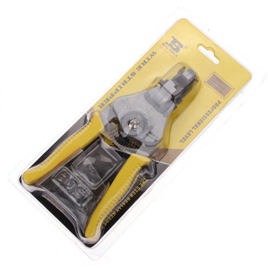 1.0-3.2mm Zinc Electric Heavy Automatic Wire Strippers BS443122