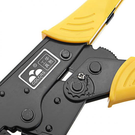 HS-03B Crimping Ratchet Plier 15-10AWG Wire Stripper Crimping Tool 1.5-6mm2