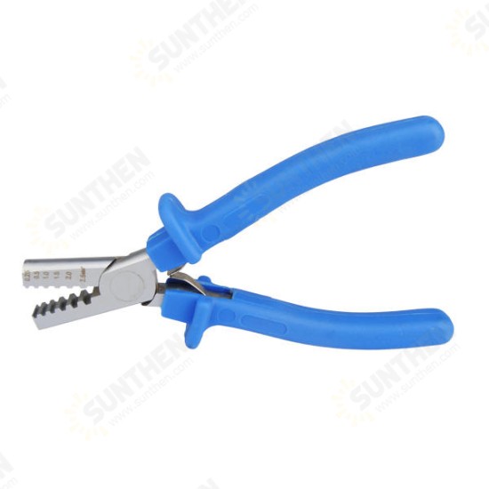 PZ 0.25-2.5 Germany Style Crimping Pliers Crimping Tool for 0.25-2.5mm2 Cable End Sleeves