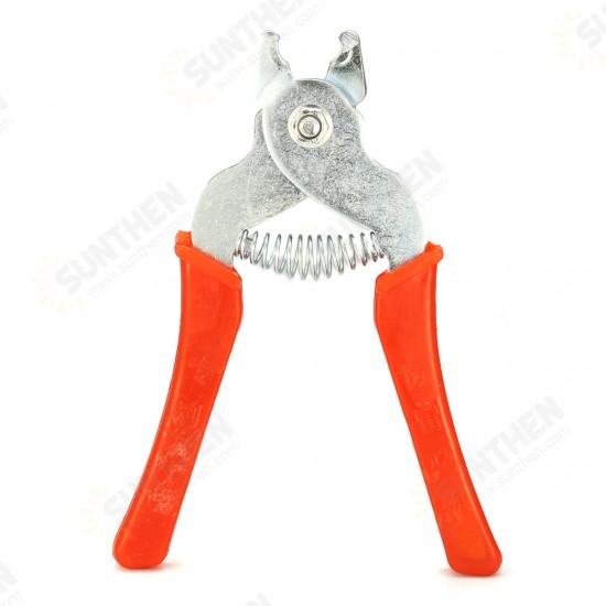 Hog Ring Pliers Tool M Clip Staples Bird Chicken Mesh Cage Wire Fencing Netting