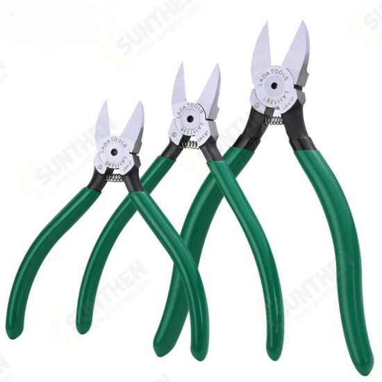 4.5/5/6/7inch CR-V Plastic Pliers Nippers Electrical Wire Cable Cutters Diagonal Pliers for Jewelry