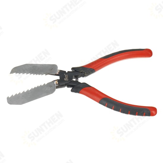 Large Serrated Pliers Black And Red Coloured Pliers