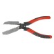 Large Serrated Pliers Black And Red Coloured Pliers