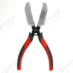 Large Serrated Pliers Black And Red Coloured Pliers Large Serrated Pliers Black And Red Coloured Pliers