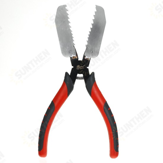 Large Serrated Pliers Black And Red Coloured Pliers