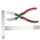 Large Serrated Pliers Black And Red Coloured Pliers