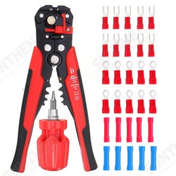 Multifunctional Stripping Tool Automatic Adjusting Wire Stripper Crimping Plier Terminal 0.2-6.0mm2 24-10AWG Multifunctional Stripping Tool Automatic Adjusting Wire Stripper Crimping Plier Terminal 0.2-6.0mm2 24-10AWG