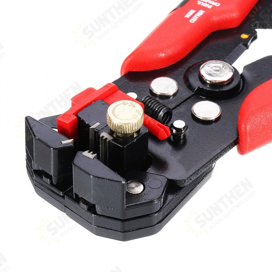 Multifunctional Stripping Tool Automatic Adjusting Wire Stripper Crimping Plier Terminal 0.2-6.0mm2 24-10AWG