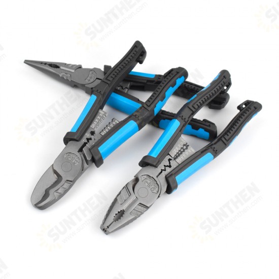 Pliers Set Wire Pliers Crimping Pliers Wire Stripper Wire Cutters Long Nose Pliers Multi-tool Hand Tools DIY