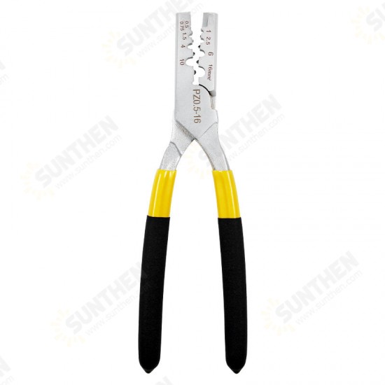 PZ0.5-16 Crimping Tool VE Connector 0.25-2.5 Crimp Pliers For Cable End Sleeves Special Tube Tubular Terminals Hand Clamp