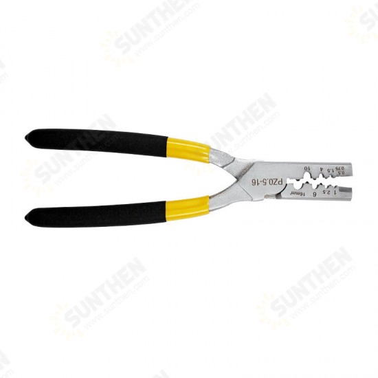 PZ0.5-16 Crimping Tool VE Connector 0.25-2.5 Crimp Pliers For Cable End Sleeves Special Tube Tubular Terminals Hand Clamp