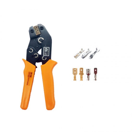 SN-48B Crimper Kit 0.5-2.5mm 2 20-13AAWG Interchangeable Die Wire Terminal Crimping Manual Tool For 2.84.8 6.3 XH2.54 Terminals