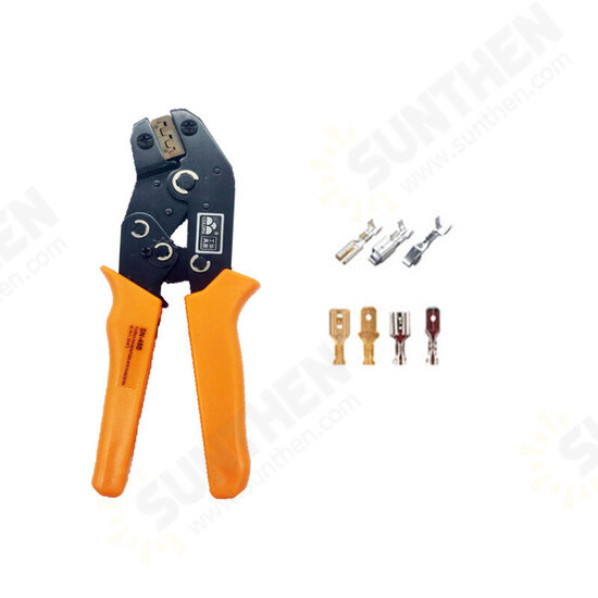 SN-48B Crimper Kit 0.5-2.5mm 2 20-13AAWG Interchangeable Die Wire Terminal Crimping Manual Tool For 2.84.8 6.3 XH2.54 Terminals