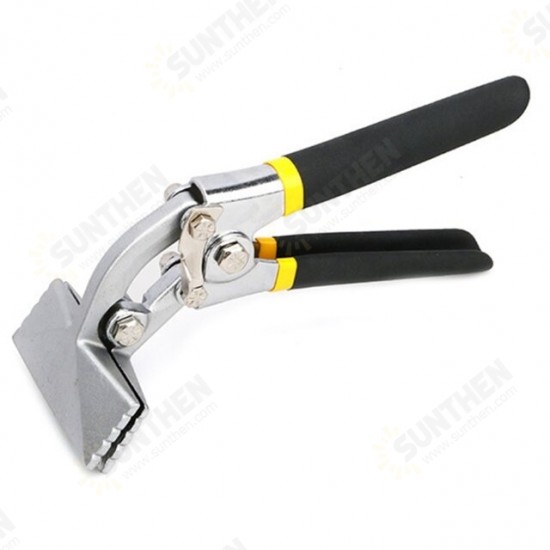 Sheet Metal Bending Pliers Hand Seamer Wide Jaw Straight 80mm/Elbow 80mm/Straight 150mm Tools for Welding Clamps