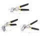 Sheet Metal Bending Pliers Hand Seamer Wide Jaw Straight 80mm/Elbow 80mm/Straight 150mm Tools for Welding Clamps