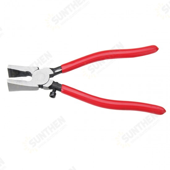 Stained Glass Tool Kit Running Pliers Breaking Grozing Pliers Grip Cutter Non-slip Handle