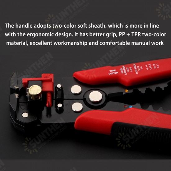 Stripper Pliers Wire Automatic Cable Crimping Plier Multifunctional Terminal