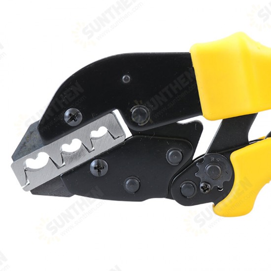 YE-20100 +100PCS Set Crimping Pliers Tools Wire Lug U Type Terminal Crimper Plier Set Cable Clamp Tool