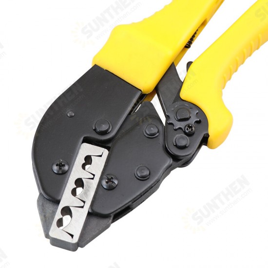 YE-20100 +100PCS Set Crimping Pliers Tools Wire Lug U Type Terminal Crimper Plier Set Cable Clamp Tool