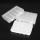 100PCS 27mm Coin Storage Box Round Cases Applied Clear Portable Round Holder Box