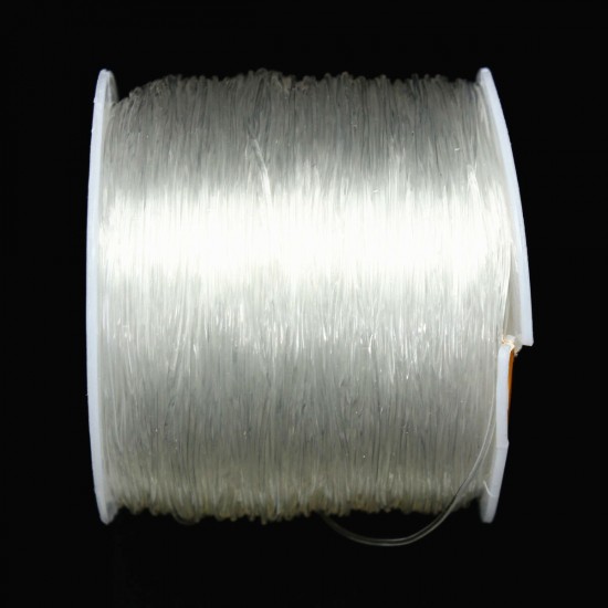100m Crystal Line String Thread Stretch Elastic Beading Cord Dichotomanthes 0.8mm