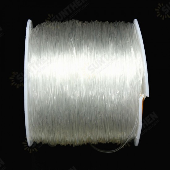 100m Crystal Line String Thread Stretch Elastic Beading Cord Dichotomanthes 0.8mm