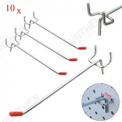 10Pcs Stainless Steel Wall Display Hooks for Coat Shop Slatwall Panel 10 * 150MM 10Pcs Stainless Steel Wall Display Hooks for Coat Shop Slatwall Panel 10 * 150MM
